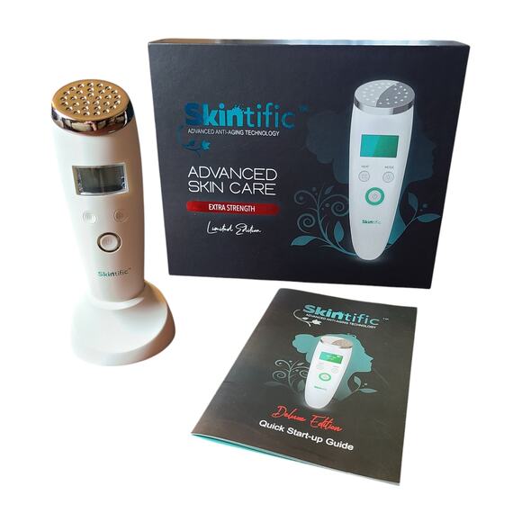 Skintific 7in1 LED Xtra Strength Wand Reduces Wrinkles Boosts Collagen & Elastin - Picture 1 of 16